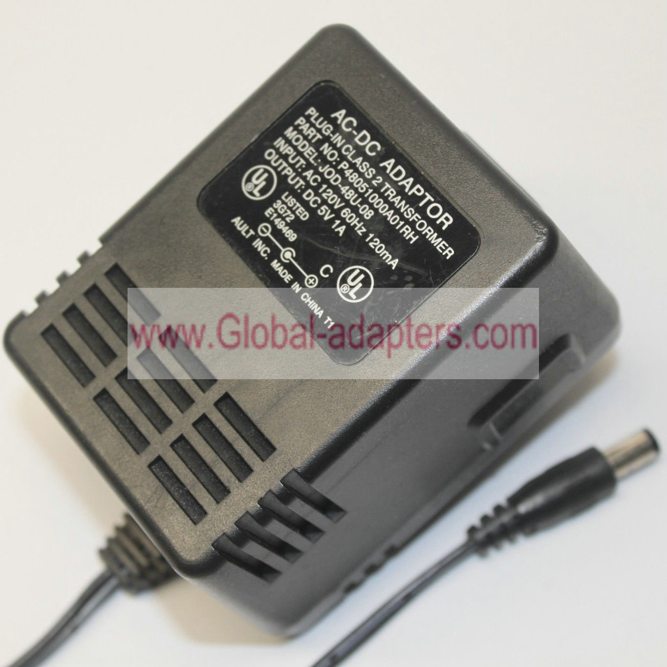 New Ault JOD-48U-08 AC Adapter Power Supply P48051000A01RH Wall Charger Transfomer 5 Volts 1.0 Amp